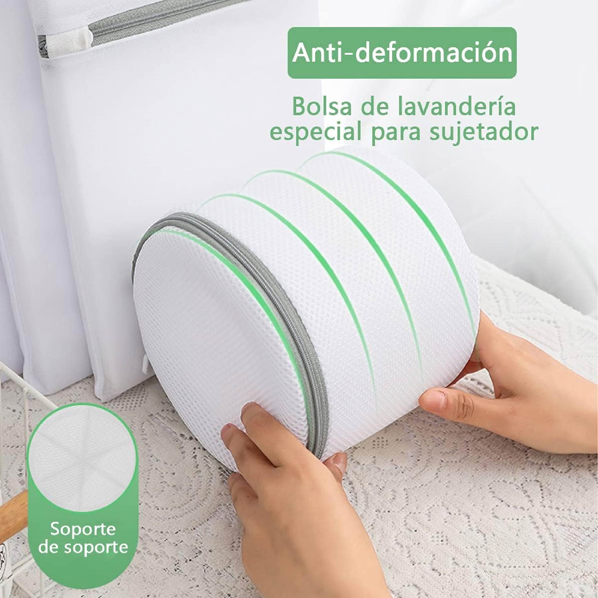 Miniatura 5 de Set X8 Bolsas Malla para Lavadora Ropa